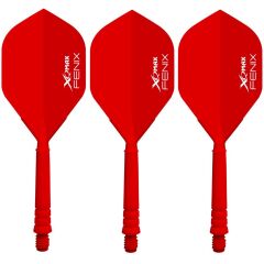 XQ Max Fenix Flight & Shaft Kırmızı - Medium