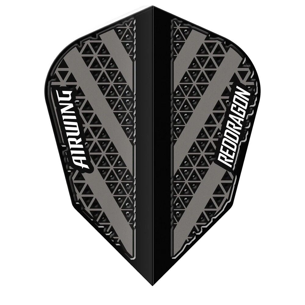 Red Dragon Airwing Moulded Black&Grey V-Standart Dart Flight