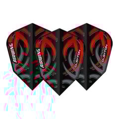 Red Dragon Airwing Moulded Jonny Clayton V-Standart Dart Flight