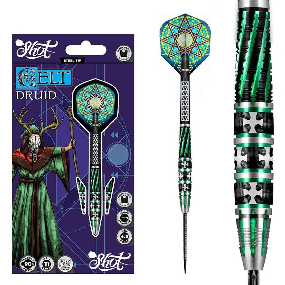 Shot Celt Druid % 90 Tungsten Çelik Uçlu Dart Oku