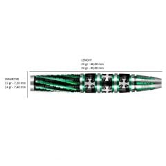 Shot Celt Druid % 90 Tungsten Çelik Uçlu Dart Oku