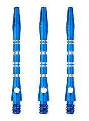 Winmau Anodised Aluminium Re-Grooved Type A Dart Shafts Mavi - Short
