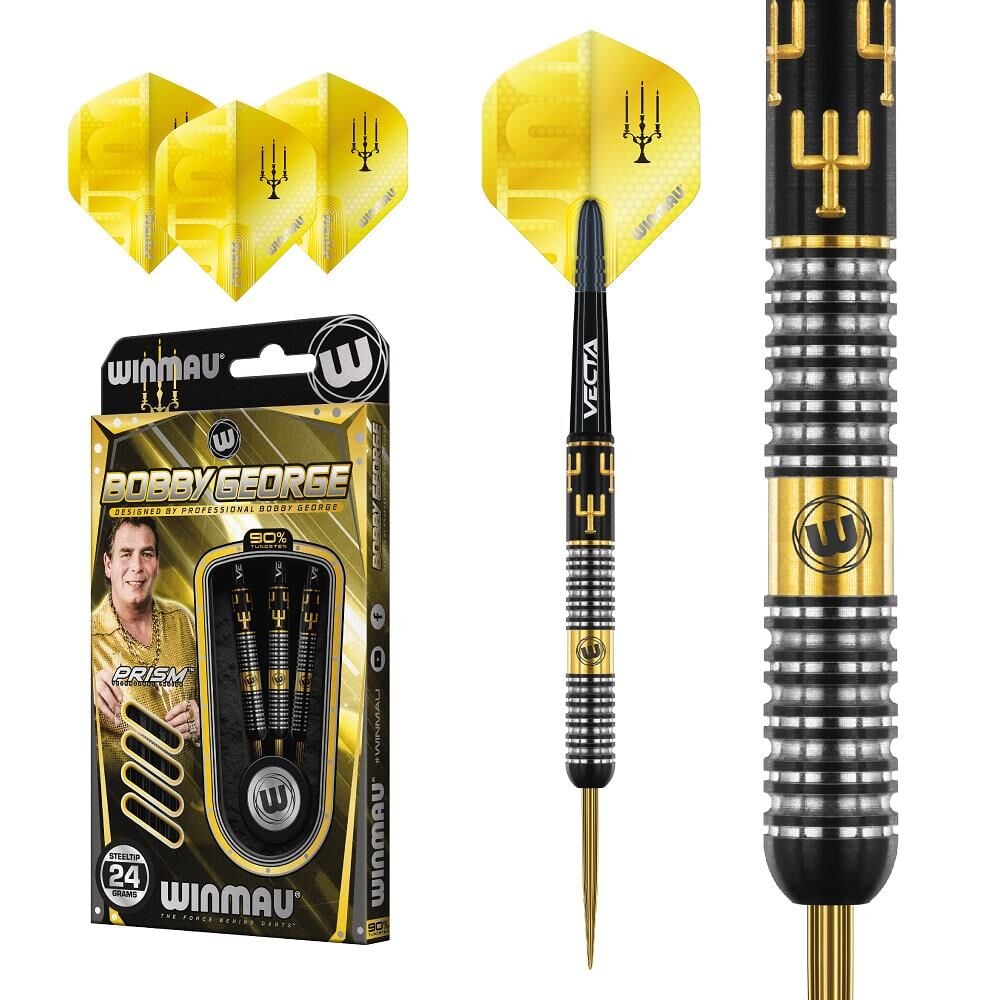 Winmau Bobby George 24 gr %90 Tungsten Dart Oku