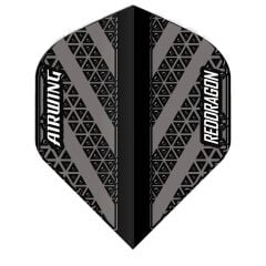 Red Dragon Airwing Moulded Black&Grey Standart Dart Flight