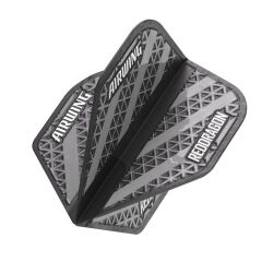 Red Dragon Airwing Moulded Black&Grey Standart Dart Flight