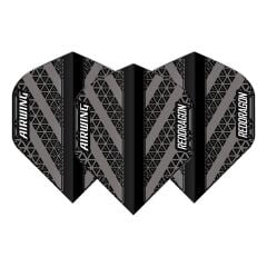 Red Dragon Airwing Moulded Black&Grey Standart Dart Flight