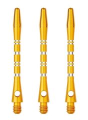 Winmau Anodised Aluminium Re-Grooved Type A Dart Shafts Sarı - Medium