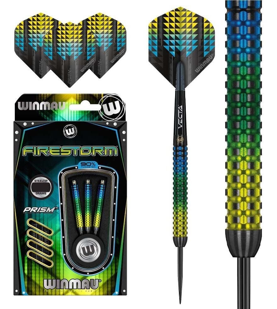 Winmau Firestorm % 90 Tungsten Çelik Uçlu Dart Oku 23