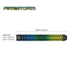 Winmau Firestorm % 90 Tungsten Çelik Uçlu Dart Oku 23