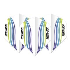 Red Dragon Airwing Moulded Blue Wave Standart Dart Flight