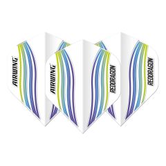 Red Dragon Airwing Moulded Blue Wave Standart Dart Flight