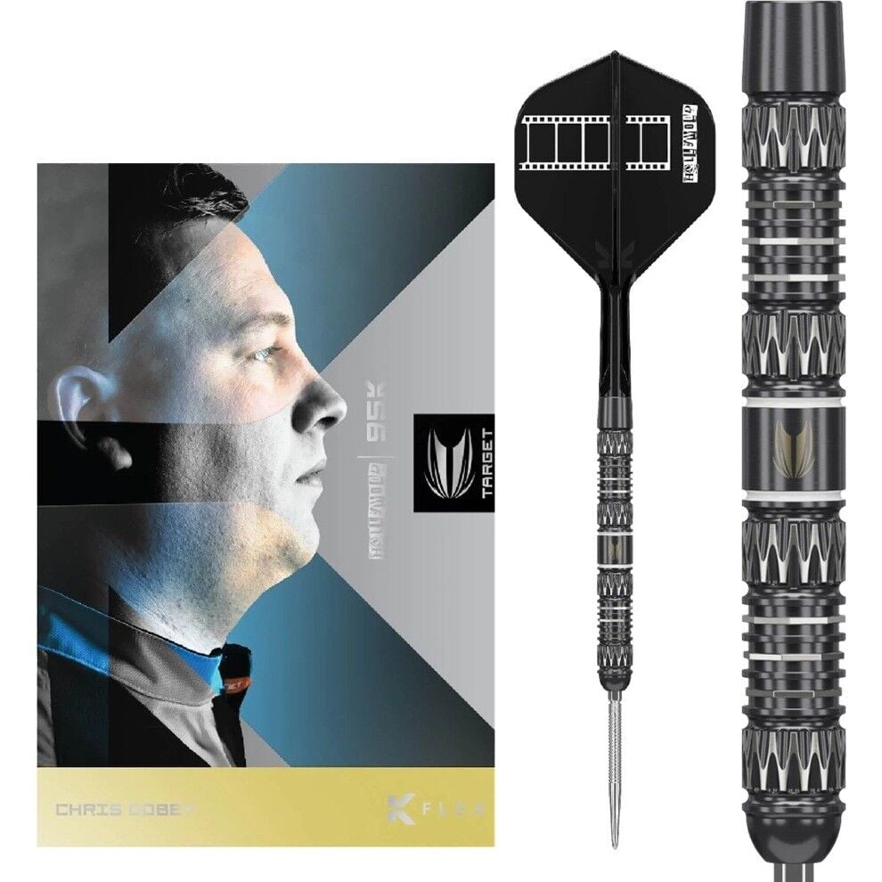 Target Chris Dobey 95K % 95 Tungsten SP Çelik Uçlu Dart Oku