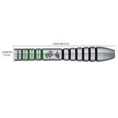 Unicorn Adam Hunt % 90 Tungsten Contender Çelik Uçlu Dart Oku