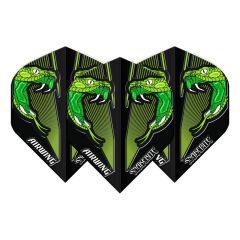 Red Dragon Airwing Moulded Peter Wright Green Standart Dart Flight