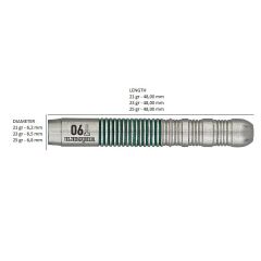 Unicorn T90 Core XL Green Type 1 % 90 Tungsten Çelik Uçlu Dart Oku