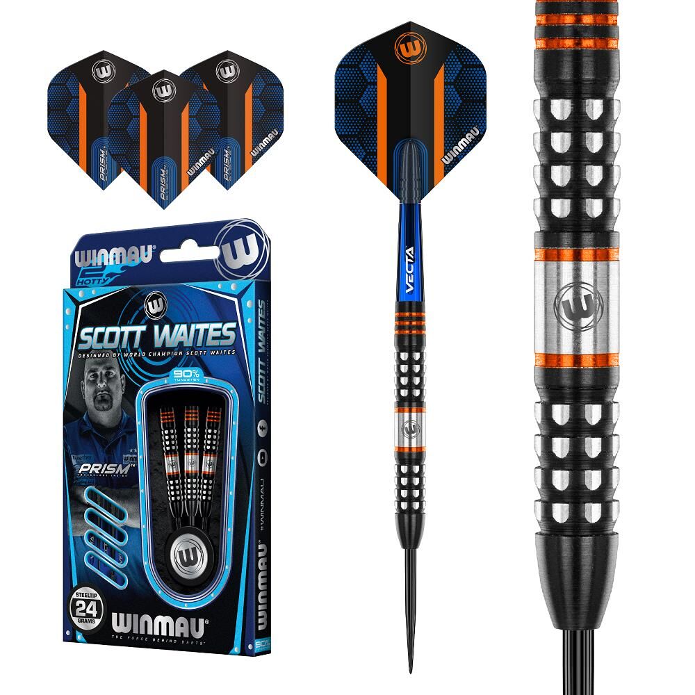 Winmau Scott Waites 24gr %90 Tungsten Dart Oku