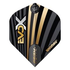 Winmau Prism Delta Standart 6915.289 MVG Evox Black Dart Flight