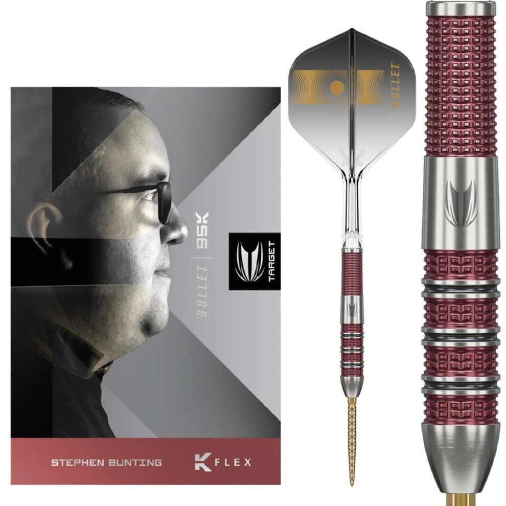 Target Stephen Bunting 95K % 95 Tungsten SP Çelik Uçlu Dart Oku