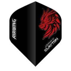 Red Dragon Airwing Moulded Jonny Clayton Dragon Standart Dart Flight