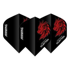 Red Dragon Airwing Moulded Jonny Clayton Dragon Standart Dart Flight