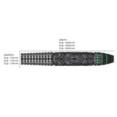 Target Star Wars Tie Fighter % 90 Tungsten SP Çelik Uçlu Dart Oku