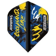 Red Dragon Airwing Moulded Luke Humphries Black Standart Dart Flight