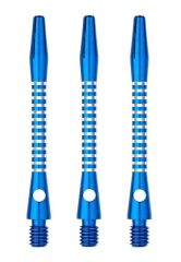 Winmau Anodised Aluminium Re-Grooved Type B Dart Shafts Mavi - Medium