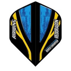 Red Dragon Airwing Moulded Luke Humphries World Champion Black&Blue Standart Dart Flight