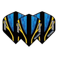 Red Dragon Airwing Moulded Luke Humphries World Champion Black&Blue Standart Dart Flight