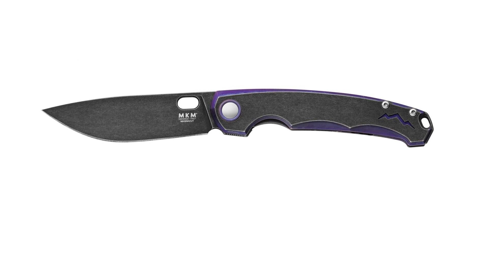 MKM Eclipse Titanium Purple-Black Dark Stonewash Çakı
