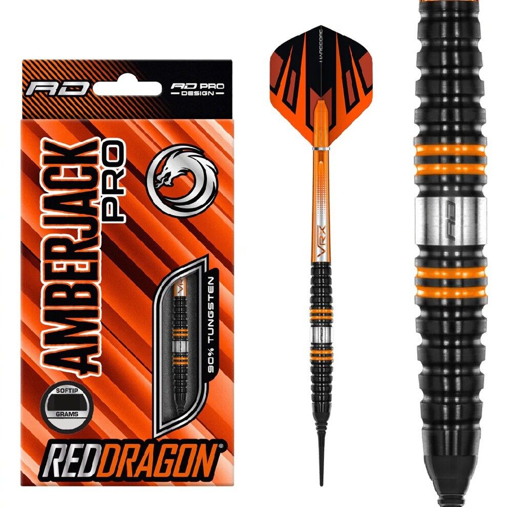 Red Dragon Amberjack Pro % 90 Tungsten Plastik Uçlu Dart Oku