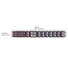 Target Luke Litter Wolrd Champion Edition % 90 Tungsten SP Çelik Uçlu Dart Oku