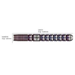 Target Luke Litter Wolrd Champion Edition % 90 Tungsten SP Çelik Uçlu Dart Oku