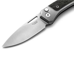 Lionsteel Twain- Gray Titanium / Green Canvas  Çakı