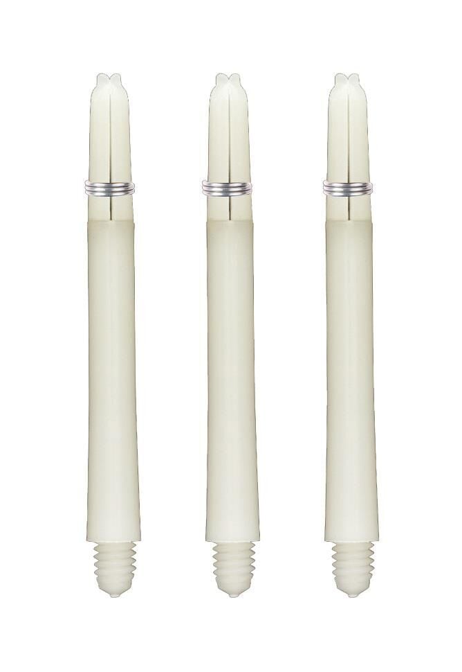 Winmau Nylon Dart Shafts with Spring Beyaz - Medium