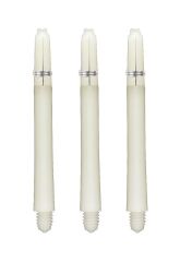 Winmau Nylon Dart Shafts with Spring Beyaz - Medium