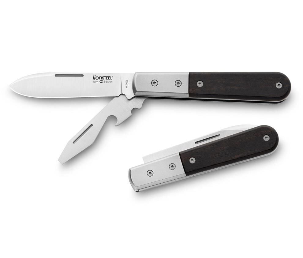 Lionsteel Beerlow Roundhead Ebony Çakı