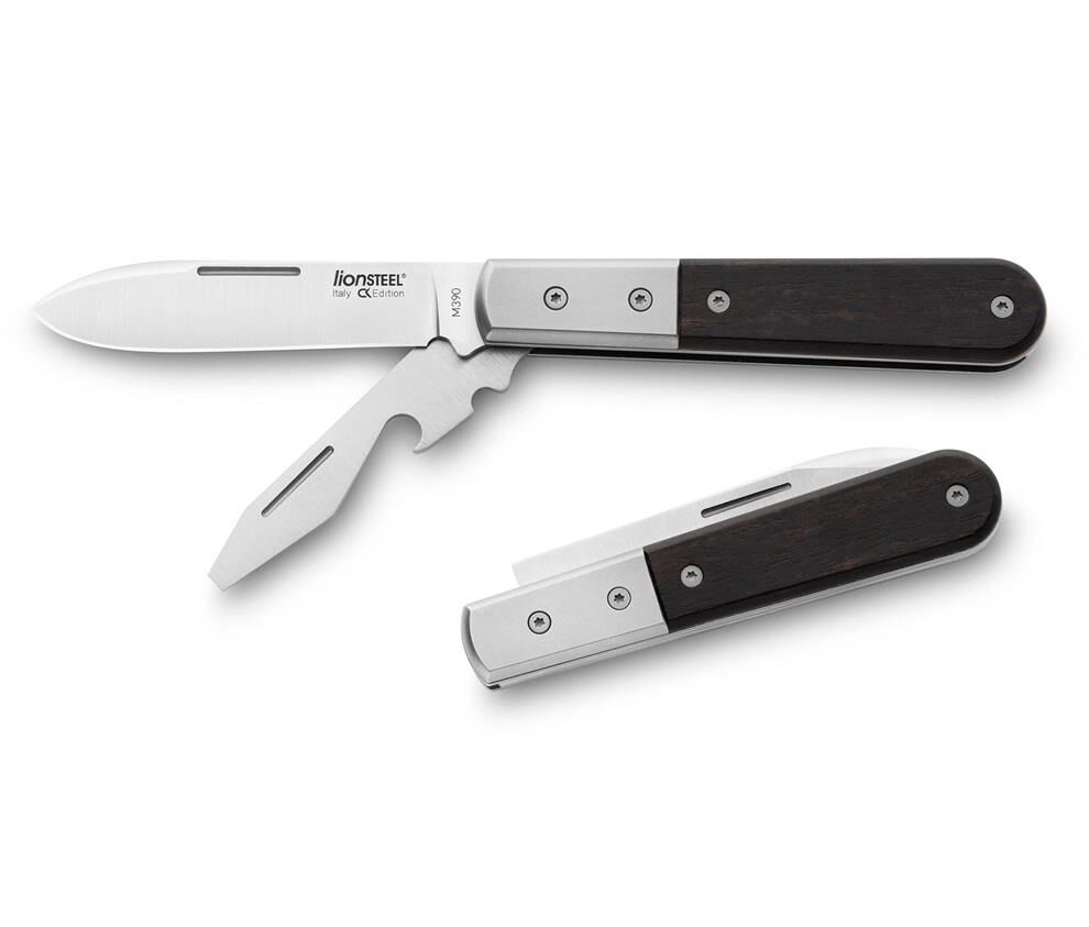 Lionsteel Beerlow Roundhead Ebony Çakı