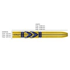 Red Dragon Gerwyn Price Avalanche Pro-Gold % 90 Tungsten Çelik Uçlu Dart Oku