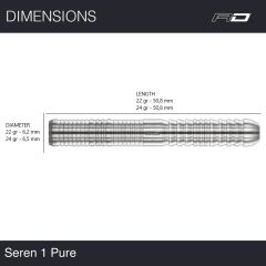 Red Dragon Seren 1 Pure % 90 Tungsten Çelik Uçlu Dart Oku