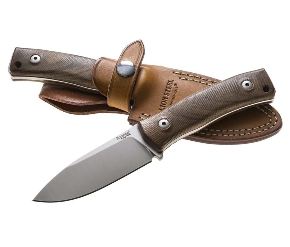 Lionsteel M4 Wood - Walnut Bıçak