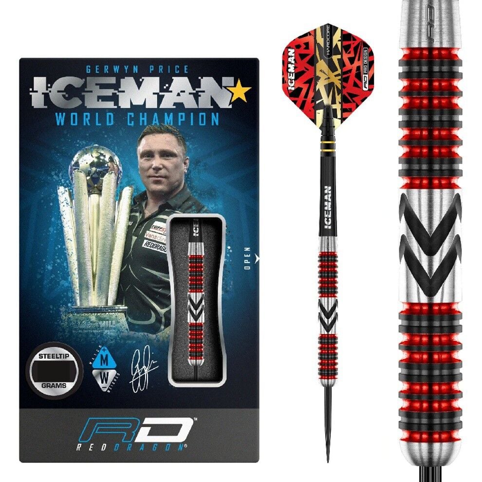 Red Dragon Gerwyn Price Firebird % 90 Tungsten Çelik Uçlu Dart Oku