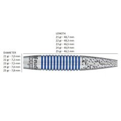 Unicorn Sigma 900 % 90 Tungsten Çelik Uçlu Dart Oku