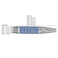 Unicorn Sigma 900 % 90 Tungsten Çelik Uçlu Dart Oku