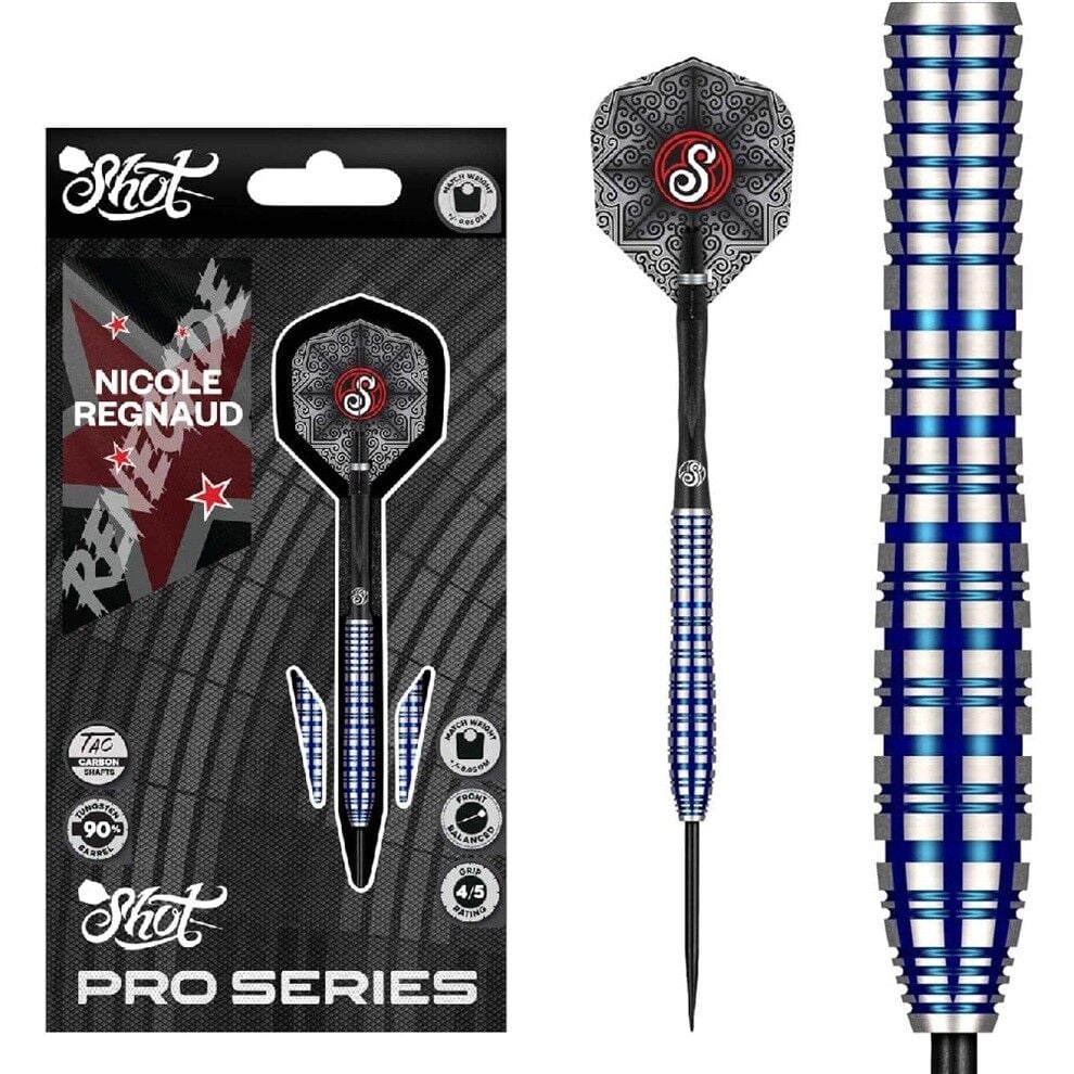 Shot Pro Series Nicole Regnaud  % 90 Tungsten Çelik Uçlu Dart Oku