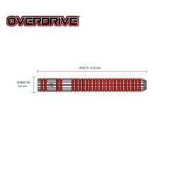 Winmau Overdrive %90 Tungsten 24 gr Dart Oku