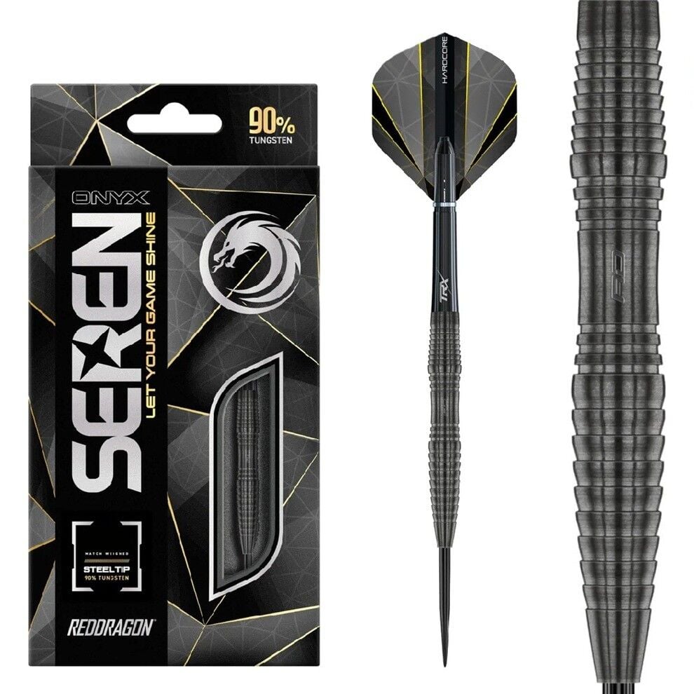 Red Dragon Seren 3 Onyx % 90 Tungsten Çelik Uçlu Dart Oku 22