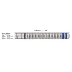 Unicorn Gary Anderson World Champion Phase 3 % 90 Naturel Tungsten Çelik Uçlu Dart Oku