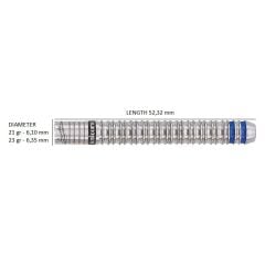 Unicorn Gary Anderson World Champion Phase 3 % 90 Naturel Tungsten Çelik Uçlu Dart Oku