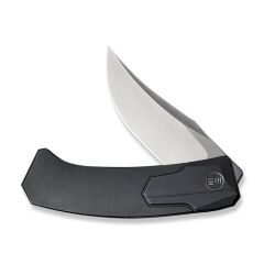 We Knife Shuddan Black Titanium Handle Satin Finished CPM 20CV Blade Çakı